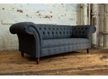 Divano Chesterfield Nero Divano Imbottito 3 Posti Divani Set Divani Nuovo