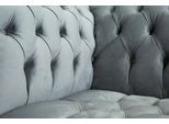 Divano Chesterfield 3 Posti Di Design Imbottito Divani Divani In Tessuto Tessuto Tre Posti