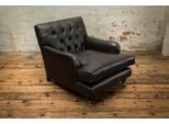Divano Chesterfield Design Poltrona Divano Imbottito Divano Tessile Di Lusso A 1 Posto #299