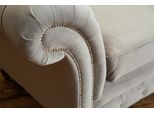 Divano Chesterfield Divano Tappezzato 3 Posti Set Divani Divani Bianco Nuovo