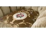 Mobili Sedie Art Deco Design Poltrona Tessile Soggiorno Salotto Lusso Design Nuovo