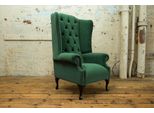 Poltrona Chesterfield Divano 1 Posto Divano Imbottito Nuovo Divano Tv Tessuto