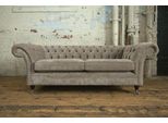 Originale Divano Chesterfield Rivestimento Divano Tessuto Microfibra Divani Divani Nuovo