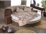 Letto Rotondo Design Letti Tessile Doppio Lusso Hotel Telaio Camera Da Letto