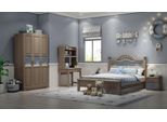 Set Da Camera Per Ragazzi Camera Da Letto Armadio Moderno Letto Comodino 5 Pz.