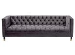 Divano Chesterfield Antracite Mobili Creativi Divani A 4 Posti Divani In Tessuto Divani In Tessuto