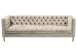 Divano Beige Divani Chesterfield 4 Posti Tessuto Divani Creativi Mobili Nuovi