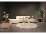 Set Da Salotto Divano A Quattro Posti Design Tavolino Sgabello Arredo Tessile