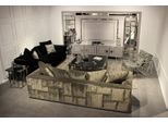 Set Soggiorno Moderno Set Divano Mobili Design Parete Attrezzata Tavolino Completo