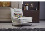 Lusso Sedia Imbottitura Cocktail Relax Lounge Club Sedie Mobili Design Poltrona Bianco