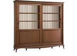 Libreria Credenza Mobili Classici Scaffali Vetrinetta In Legno Armadio