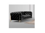 Divano Chesterfield Di Design A 2 Posti Divano In Velluto Imbottito In Tessuto Divani A Due Posti Nuovo
