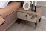 Comodino Beige Mobili Di Design Per La Camera Da Letto Comodini Di Lusso In Legno