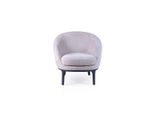 Poltrona Grigia Di Lusso Di Design Imbottitura Del Divano Seduta Tessile Moderna Mobili Imbottiti