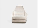 Mobili Imbottiti Poltrona Bianca Seduta Di Lusso Soggiorno Design Moderno