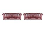 Divano Chesterfield 3 Posti Bordeaux Divani Classici In Pelle Divani In Legno 2 Pezzi