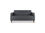 Divano 2 Posti Divano In Pelle Nera Divano Moderno In Pelle Legno Versatile