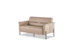 Divano Beige A 2 Posti Divano Moderno In Pelle Sedute A Due Posti In Pelle