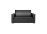 Divano In Pelle Nera A Due Posti Divano Lounge 2 Posti Club Moderno 2 Posti