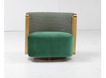 Poltrona Divano Tappezzeria Designer Tessile 1 Posto Tappezzeria Seduta Divano Monoposto