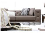 Divano A Tre Posti Tappezzeria Design Divano Moderno Divani Chesterfield Mobili