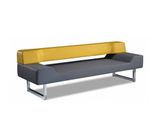 Divano 3 Posti Di Design Divano Divano Giallo Tappezzeria Mobili Ufficio Panca Sala D'attesa