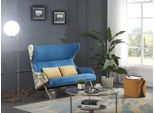 Divano 2 Posti Design Divani Tappezzeria Divani Tessile Relax Moderno Due Posti Nuovo
