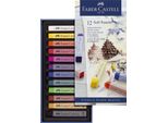 Fabercastell 128312 Creative Studio Gesso Pastello Morbido - 12 Colori Assortiti In Scatola Di Cartone