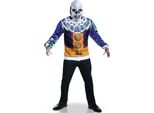 Felpa Con Cappuccio Pennywise Clown Da Uomo, Taglia:L