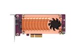 Qnap QM2-2P-244A - Speicher-Controller - Pcie Low-Profile - Pcie 2.0 X4