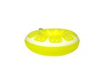 Porta Bibite Gonfiabile Decorazione Per Feste Al Limone Giallo - Taglia Unica