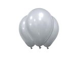 Palloncini In Lattice Decorazione Capodanno 12 Pezzi Grigio 28 Cm - Taglia Unica