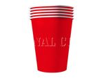 Bicchiere Di Carta America Grande 20 Pezzi Rosso 530 Ml - Taglia Unica