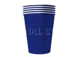 Bicchieri Di Carta Riciclabili Usa Accessori Per Feste Blu 20 Pezzi 530 Ml - Taglia Unica