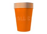 Bicchieri Di Carta Riciclabile Arancione 20 Pezzi 530 Ml - Taglia Unica