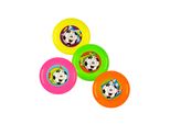 Frisbee Giocattolo PiñAta Accessorio 4 Pezzi Colorati 9 Cm - Taglia Unica