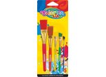 Pennelli Colorino Con Manici In Plastica Jumbo Set Da 5