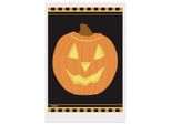 Sacchetti Di Halloween Zucca Regalo 50 Pezzi Arancio-Nero 10X15Cm -