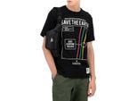 Champion Magliette Eco Graphic Print, 216963KK006NBK, Taglia: 188