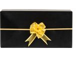 Decorazione Da Tavola Festosa Mini Fiocchi 5 Pezzi Oro - Taglia Unica