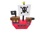 Pignatta Per Festa Di Compleanno Per Bambini Pirata In Rosso-Marrone E Nero 50 X 43 Cm -