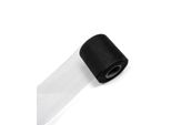 Rotolo Di Tessuto In Tulle Per Decorazione Di Ambienti Nero 20 M - Taglia Unica