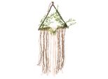 Decorazione Per Ambienti, Decorazione Luminosa In Piante E Juta 80 X 37 Cm - Taglia Unica
