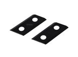2 X Lama Reversibile Per Trituratore Parkside Pmh 2400 A1 (PMH2400A1) Trituratore Da Giardino