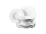Seltmann Weiden Tafelservice No Limits Weiß 12Er Set