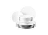 Seltmann Weiden Tafelservice Life Weiß 12Er Set