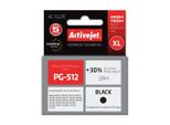 Activejet AC-512R Ink (Replacement For Canon PG-512; Premium; 18 Ml; Black)