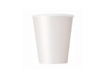 Bicchieri Di Carta Accessori Per Feste 8 Pezzi Bianchi 210 Ml - Misura Unica