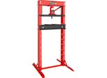Pressa Professionale Da Officina Wiltec 12T, 410 Mm, Pressa Idraulica In Acciaio, Pressa A Telaio, Pressa A Cuscinetti Per Pressatura, Stampaggio, Formatura
