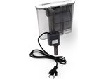 Sunsun HBL-302 Hang On Filter Filtro Per Acquari Da Appendere 350L/H Per Acquari Fino A 20L, Con Materiale Filtrante
